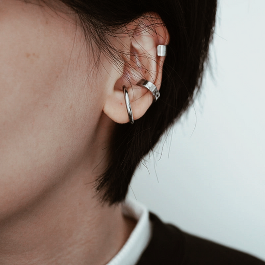 Three-Piece Set Ear Cuff/Clips