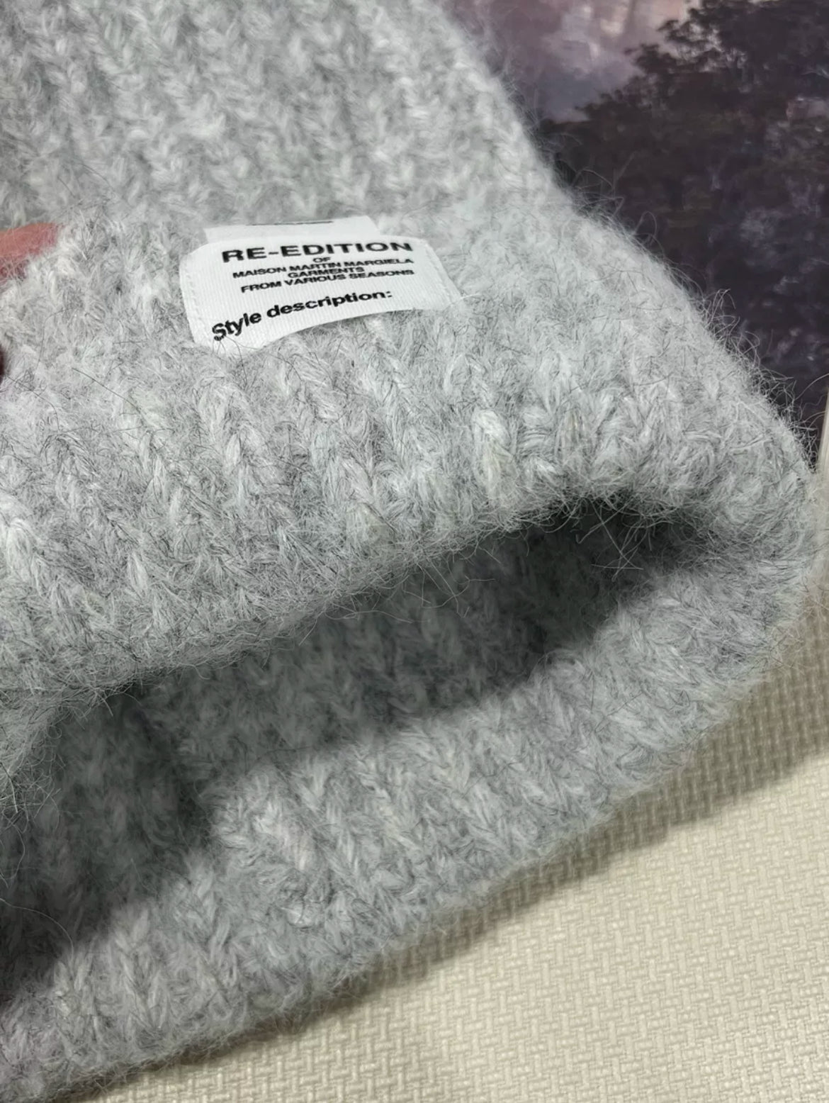 Loose Fit Furry Beanie