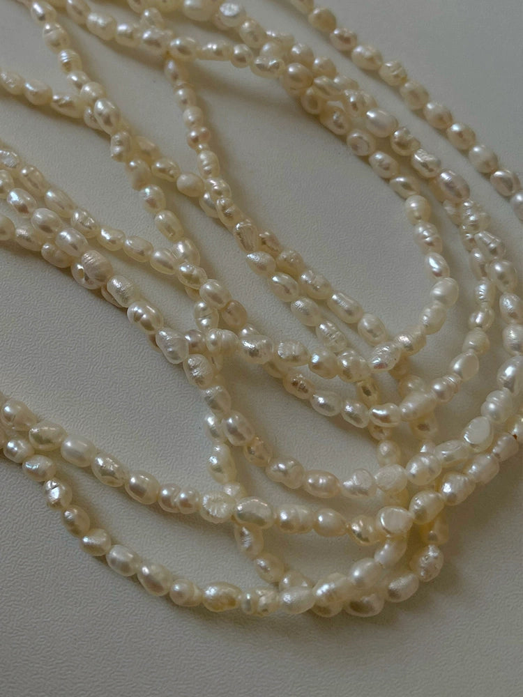 Baroque Pearl Micro-Bead Choker