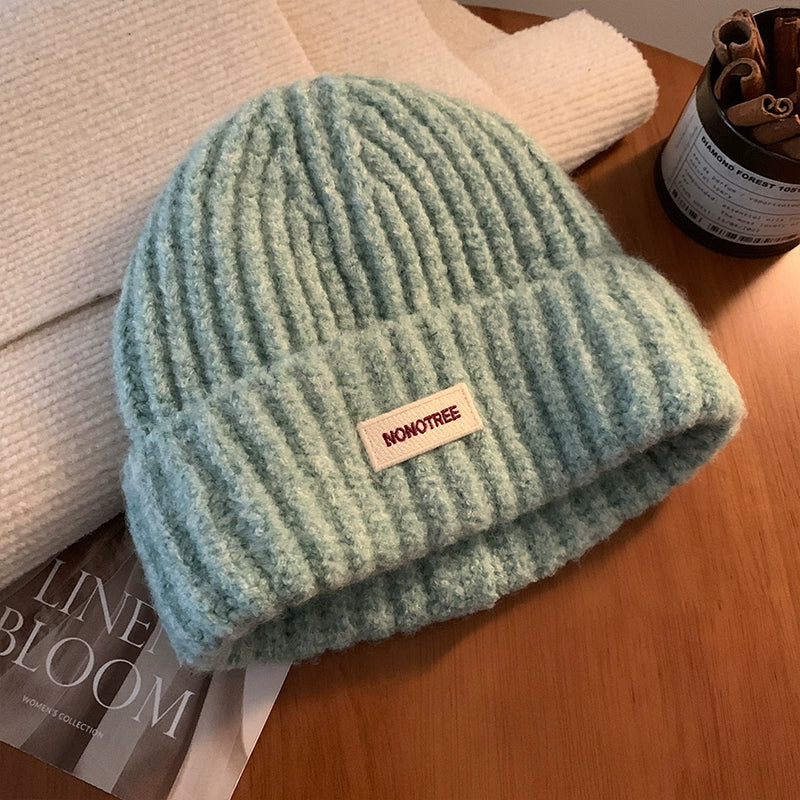 Cuffed Baby Blue Beanie